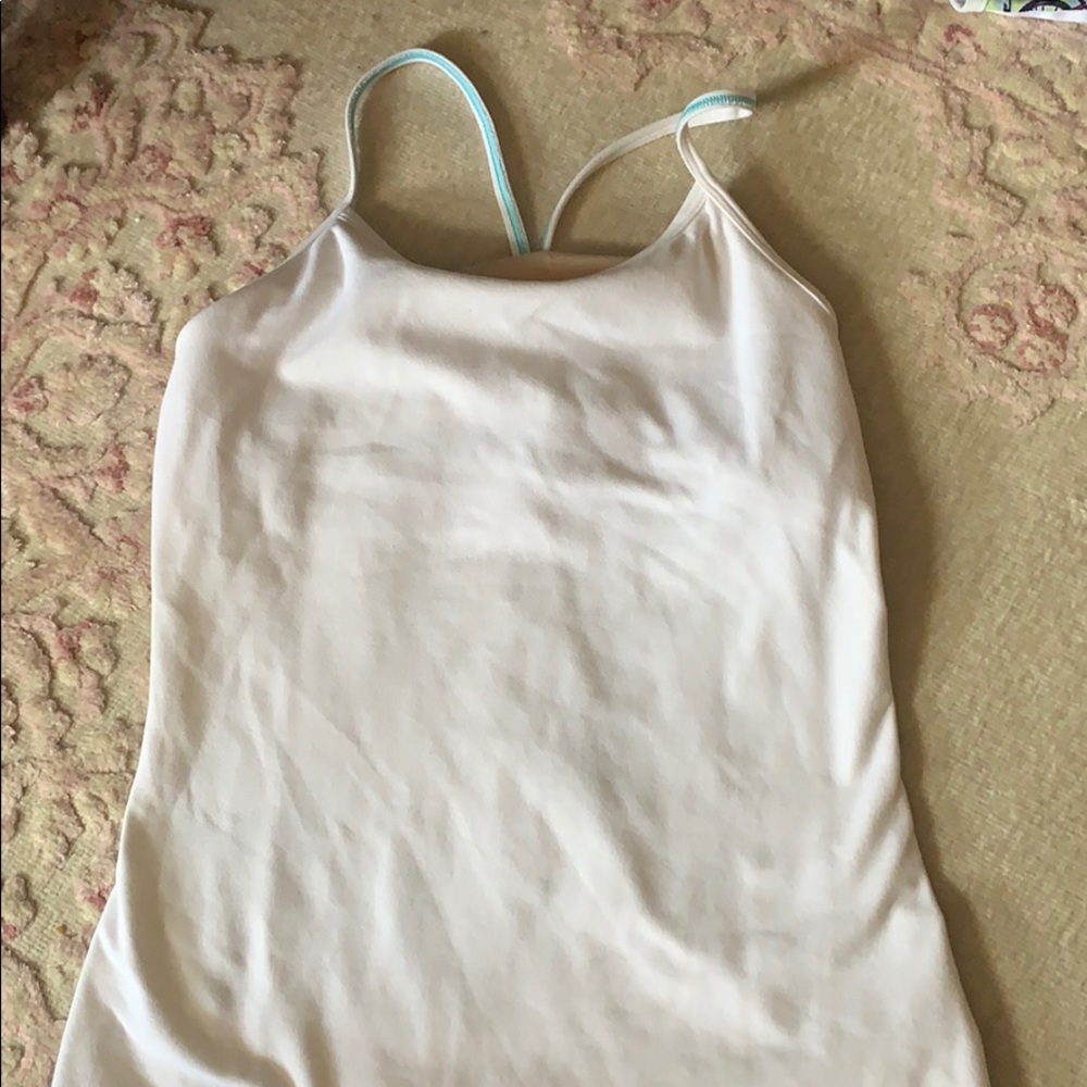 Lululemon ivviva tank top with build in sports bra